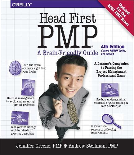 Cover image for Head First PMP 4e: A Learner's Companion to Passing the Project Management Professional Exam