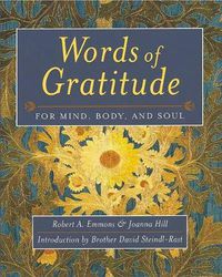 Cover image for Words of Gratitude: For Mind, Body and Soul