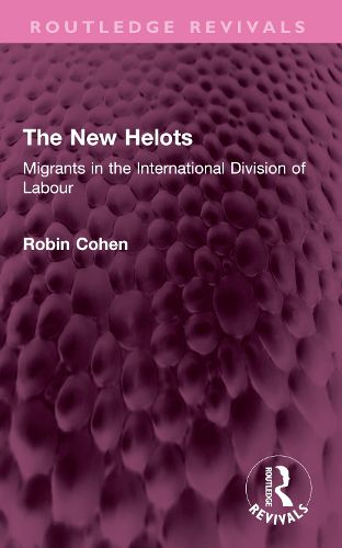 Cover image for The New Helots
