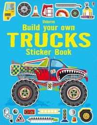 Cover image for Build Your Own Trucks Sticker Book