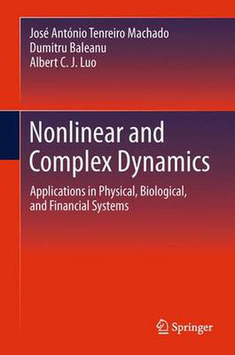 Cover image for Nonlinear and Complex Dynamics: Applications in Physical, Biological, and Financial Systems