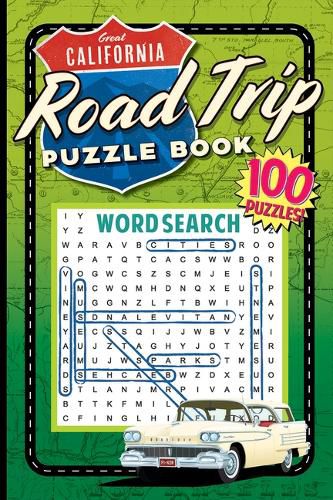 Cover image for The Great California Road Trip Puzzle Book