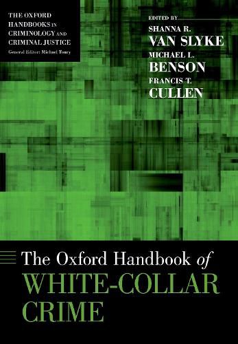 The Oxford Handbook of White-Collar Crime