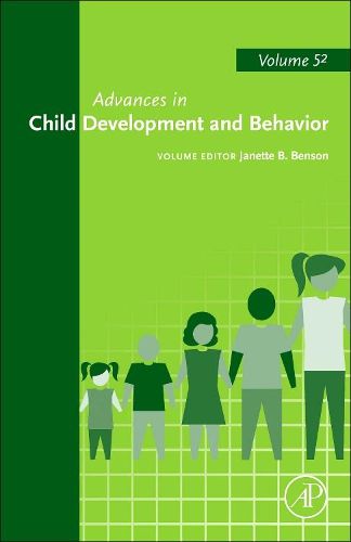 Cover image for Advances in Child Development and Behavior