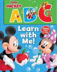 Cover image for Disney Junior Mickey Mouse Clubhouse: Abc, Learn with Me!