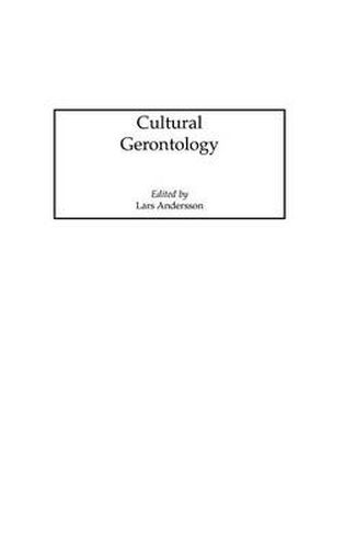 Cover image for Cultural Gerontology