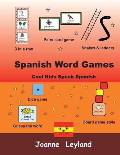 Cover image for Spanish Word Games: Cool Kids Speak Spanish