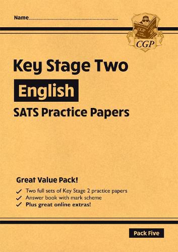 New KS2 English SATS Practice Papers: Pack 5 - for the 2023 tests (with free Online Extras)