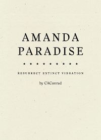 Cover image for AMANDA PARADISE