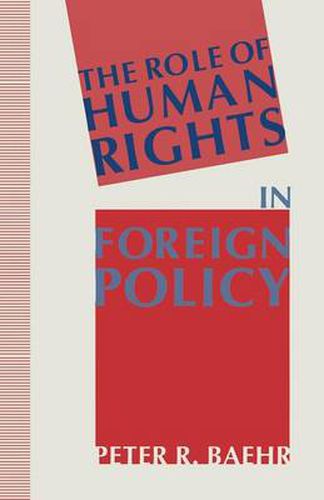 Cover image for The Role of Human Rights in Foreign Policy