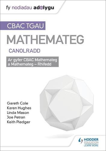 Cover image for TGAU CBAC Canllaw Adolygu Mathemateg Canolradd