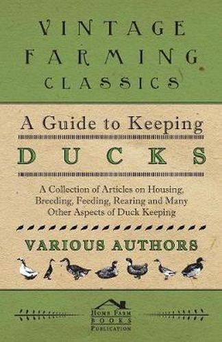 Cover image for A Guide to Keeping Ducks - A Collection of Articles on Housing, Breeding, Feeding, Rearing and Many Other Aspects of Duck Keeping