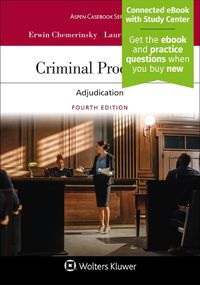 Cover image for Criminal Procedure: Adjudication [Connected eBook with Study Center]