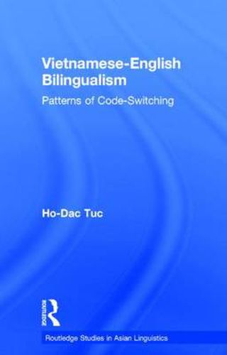 Cover image for Vietnamese-English Bilingualism: Patterns of Code-Switching