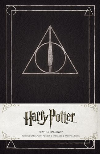 Cover image for Harry Potter Deathly Hallows Hardcover Ruled Journal