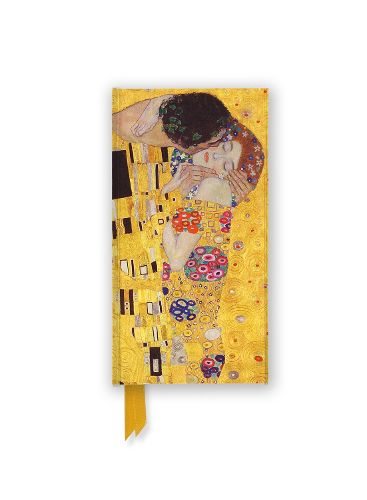 Cover image for Gustav Klimt: The Kiss (Foiled Slimline Journal)