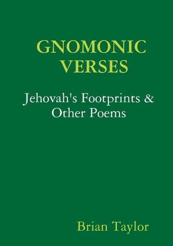 Cover image for Gnomonic Verses