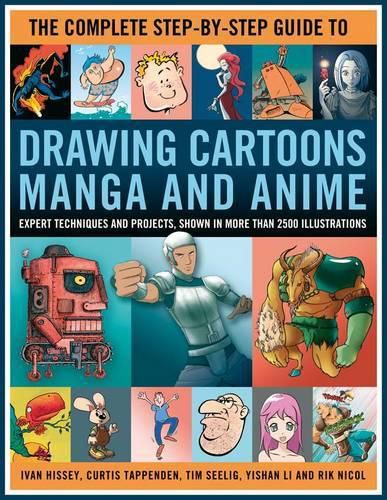Cover image for Complete Step-by-step Guide to Drawing Cartoons, Manga and Anime