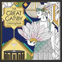 Cover image for The Great Gatsby Coloring Book