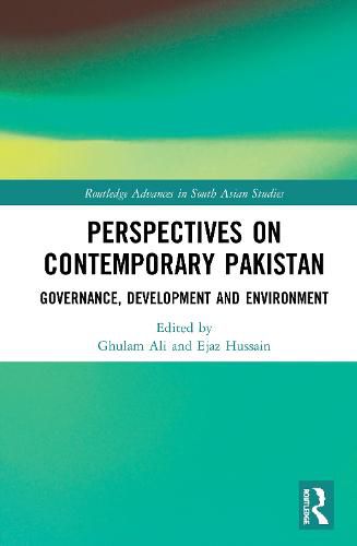 Cover image for Perspectives on Contemporary Pakistan: Governance, Development and Environment