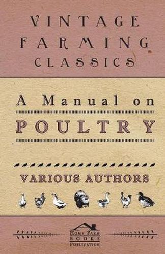 Cover image for A Manual on Poultry