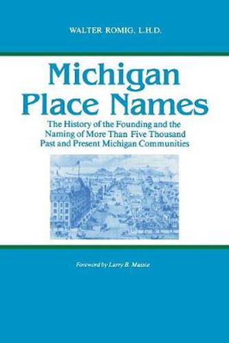 Cover image for Michigan Place Names