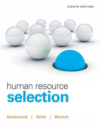Cover image for Human Resource Selection
