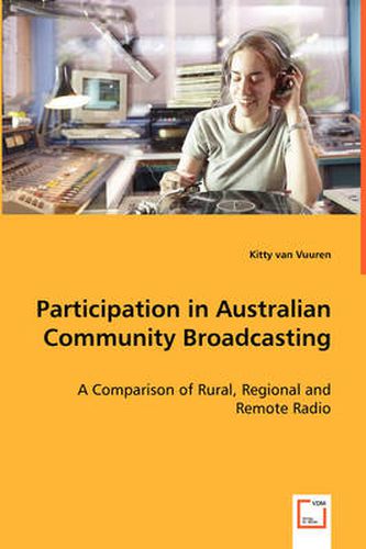 Cover image for Participation in Australian Community Broadcasting