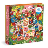 Cover image for Woodland Picnic 500 Piece Family Puzzle