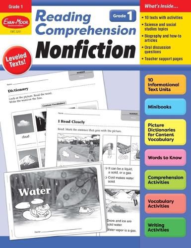 Reading Comprehension: Nonfiction, Grade 1 Teacher Resource