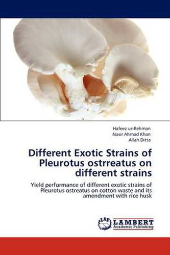 Cover image for Different Exotic Strains of Pleurotus Ostrreatus on Different Strains