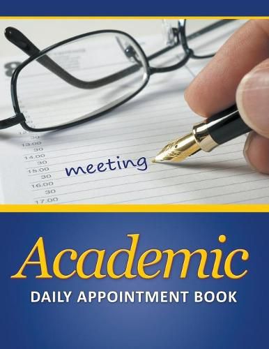 Academic Daily Appointment Book