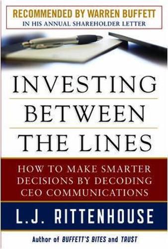 Cover image for Investing Between the Lines (PB)