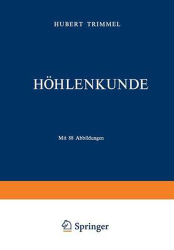 Cover image for Hoehlenkunde