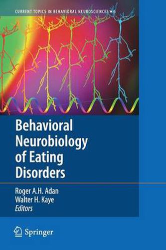 Cover image for Behavioral Neurobiology of Eating Disorders