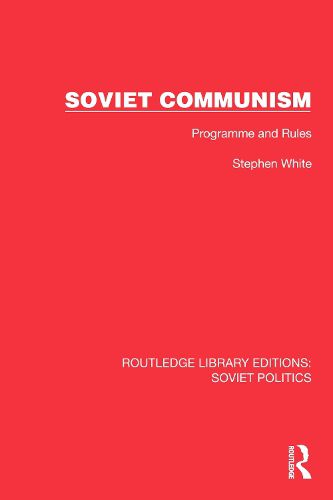 Cover image for Soviet Communism