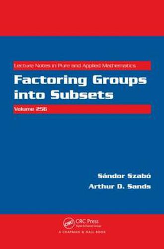 Cover image for Factoring Groups into Subsets