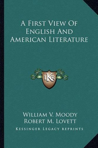 A First View of English and American Literature