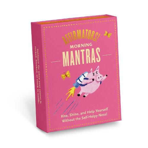 Cover image for Knock Knock Affirmators! Mantras (Morning) Card Deck, 40 Cards