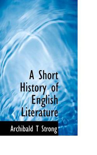 Cover image for A Short History of English Literature