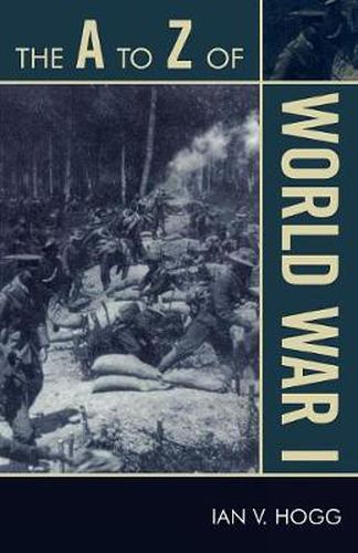 Cover image for The A to Z of World War I