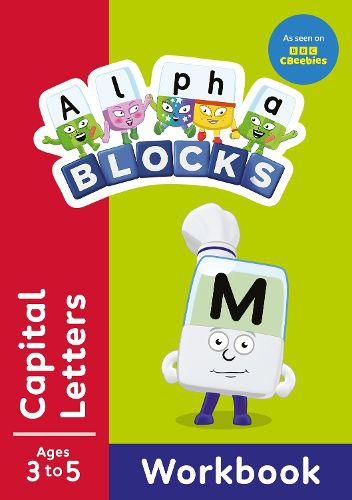 Cover image for Alphablocks Capital Letters (Red Level Workbook)
