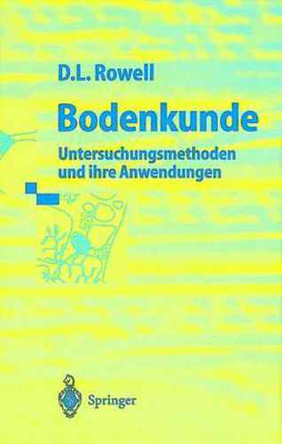 Cover image for Bodenkunde: Untersuchungsmethoden Und Ihre Anwendungen