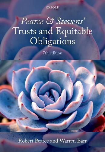 Cover image for Pearce & Stevens' Trusts and Equitable Obligations