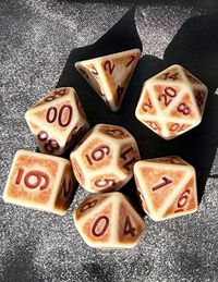 Cover image for DCC RPG Dice: Wyrdling Sunbleached Bone