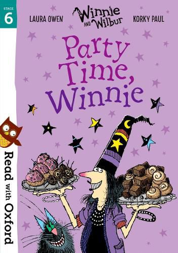 Cover image for Read with Oxford: Stage 6: Winnie and Wilbur: Party Time, Winnie