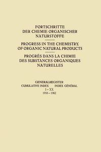 Cover image for Generalregister / Cumulative Index / Index General I-XX (1938-1962)