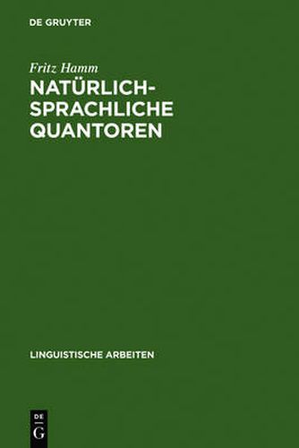 Cover image for Naturlich-sprachliche Quantoren
