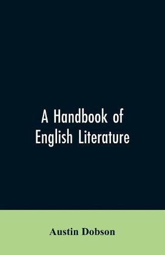 Cover image for A handbook of English literature