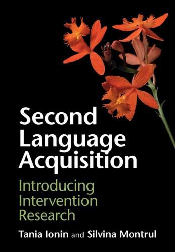 Cover image for Second Language Acquisition: Introducing Intervention Research